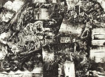 Composition abstraite by 
																	Jerzy Kujawski
