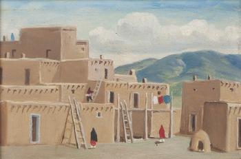 Pueblo by 
																	Albert Lujan