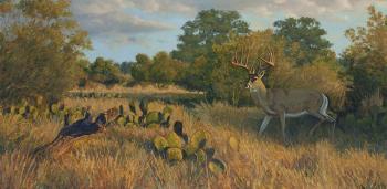 Primed and Ready - Whitetail Buck by 
																	Jim Eppler