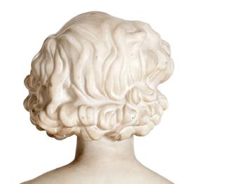 Bust Of a Young Woman by 
																			Ferdinando Troso