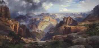 The Grand Canyon of the Colorado by 
																	Thomas Moran