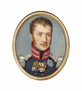 Frederick William III (1770-1840), King of Prussia 1797-1840 by 
																	Christian Tangermann