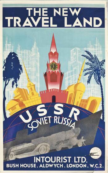 The New Travel Land, USSR Soviet Russia by 
																	Robert Fedor