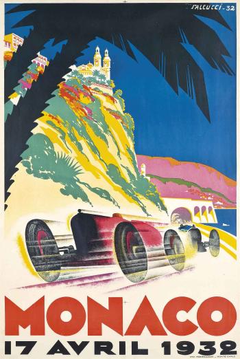 Monaco Grand Prix, 1932 by 
																	Robert Falcucci