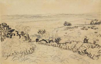 Vue de Montmajour by 
																	Vincent van Gogh