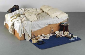 My Bed by 
																	Tracey Emin