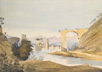The Arch of Constantine, Rome; The Temple of Minerva Medica, Rome; and The Bridge of Augustus and the Mediaeval Bridge at Narni, Italy (illustrated) by 
																	Augustus John Cuthbert Hare