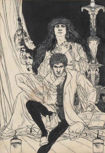 A Book of Satyrs: General Allegory by 
																	Austin Osman Spare