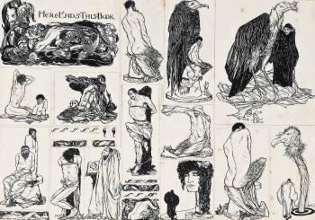 A Book of Satyrs: Here Ends this Book by 
																	Austin Osman Spare