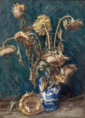Sonnenblumen by 
																	Alois Hanisch