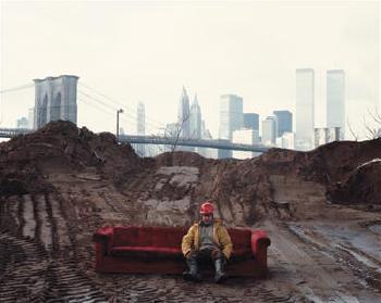 Peter Perniciaro Bauarbeiter – Ouvrier du bâtiment – Construction worker, Brooklyn, New York City by 
																	Horst Wackerbarth