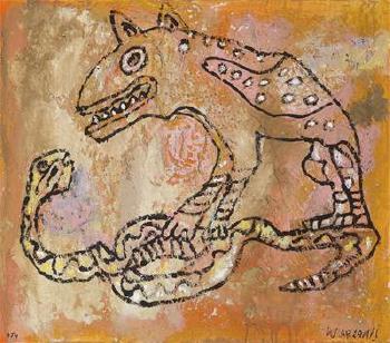 Schakal und Schlange (Jackal and Snake) by 
																	Makis Efthymois Warlamis