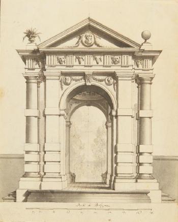 Portale architettonico by 
																	Giuseppe Jarmorini