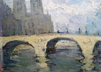 Le pont Saint-Michel by 
																	Alice Dannenberg