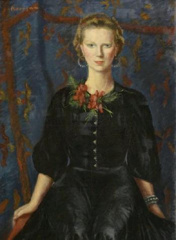 Portrait de femme by 
																	Helene Adoryan