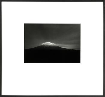The prisoners' dream no. 3 (Taranaki from Oeo Rd, under moonlight, 27 – 28 September, 1999) by 
																	Laurence Aberhart
