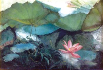 Untitled (Lotus Pond) by 
																	James Onglepho