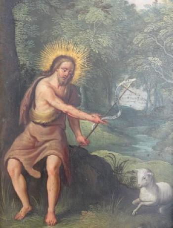 Saint Jean-Baptiste by 
																			Francesco Badens
