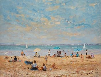 Sur la plage by 
																	Jean Claude Duteil