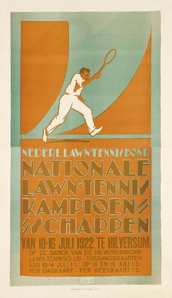 Nationale Lawn - Tennis Kampioenschappen by 
																	Louis C Kalff