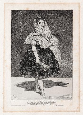 Lola de Valence by 
																	Edouard Manet