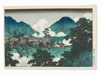 Woodcuts by Three Masters of the Ukiyo-e by 
																			Tomikichiro Tokuriki