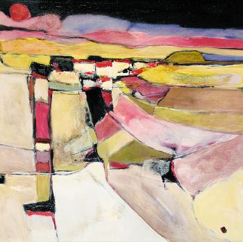 Untitled - Abstract Landscape by 
																	H E Kuckein