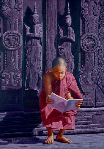 Mandalay Monastery by 
																	 Aung Kyaw Htet
