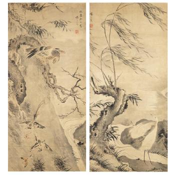 Birds and Flowers by 
																			 Yang Zhiqing