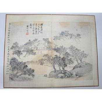 Album of Landscapes after Old Masters by 
																			 Qin Yi