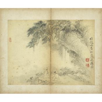 Album of Landscapes after Old Masters by 
																			 Fan Zhian