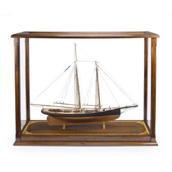 An exhibition standard model of the Boston pilot boat Hesper by 
																	David Candeliere