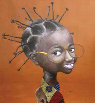 Brown rhapsody by 
																	Ndidi Emefiele