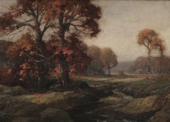 Autumn eastchester by 
																			Walter C Hartson