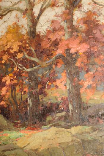 Autumn eastchester by 
																			Walter C Hartson