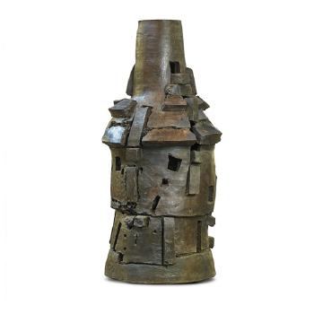 Anasazi S13 stack pot by 
																			Peter Voulkos