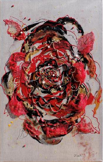 Composition en rouge et noir by 
																	Liubov Juravliova