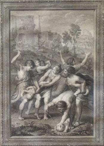 Le Christ chez Emmaüs et Le Massacre des Innocents by 
																	Angelo Campanella