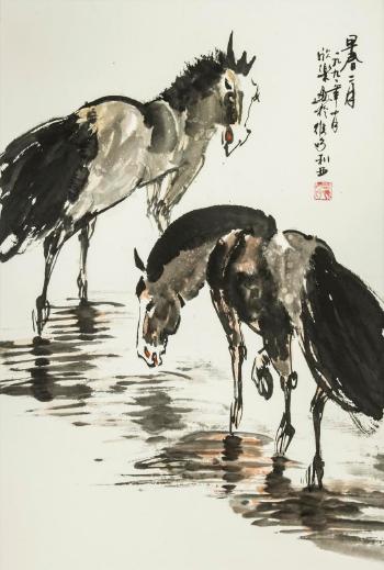 Horses by 
																	 Ma Xin Yue