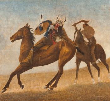 Cavalier indien by 
																	Antoine Tzapoff