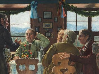 A Bavarian Party by 
																			Robert Engelhorn