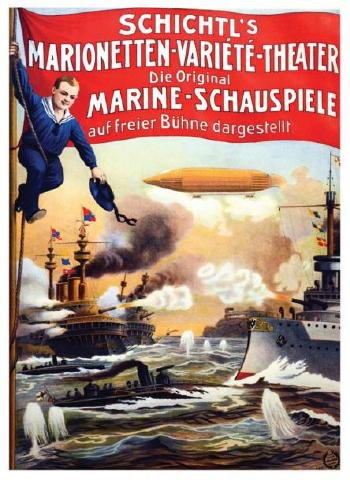 Schichtl's Marionetten-Variété-Theater Die Original Marine-Schauspiele by 
																	Adolph Friedlander