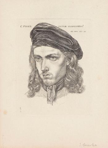 Bildnis des Malers Carl Philipp Fohr by 
																	Samuel Amsler