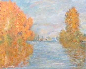 La Seine en automne by 
																	Martin Jewel
