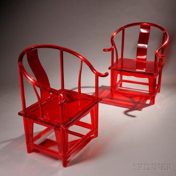 Red Quan Chairs by 
																			 JinR
