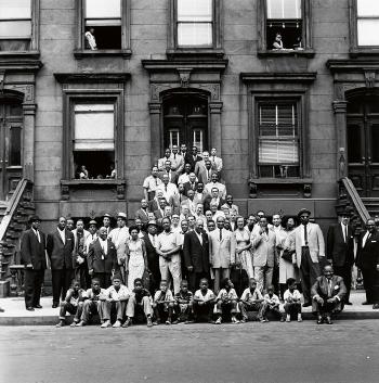 A great day in Harlem by 
																	Art Kane