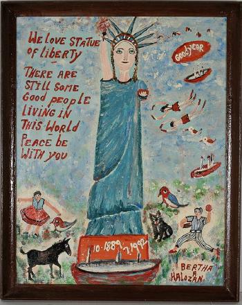 We love Statue of Liberty by 
																			Bertha A Halozan