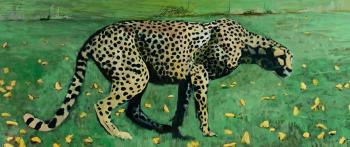 World 7, léopard by 
																			Philippe Fangeaux
