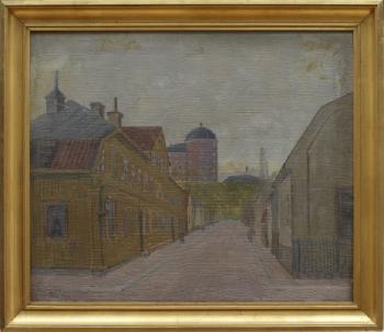Slottsgränd, Uppsala by 
																			Manne Ihran