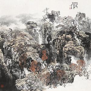 Autumn of Lao Shan by 
																	 Bai Yunxiang